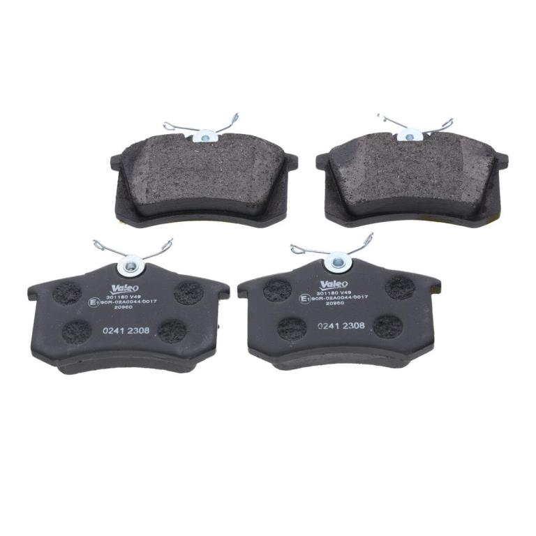 Jeu de 4 plaquettes de frein VALEO ref. 301180